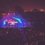 Warsaw was so non-touristy that I was shocked when this many people came out to the Multimedialny Park Fontann for the light show after dinner. The complex of fountains by the Vistula River waterfront creates a wall of water where a light and sound show is projected every Friday and Saturday night from May to September. I understand about 100 words of Polish and didn't know that the first part of the show was actually a commercial playing on the water. My boyfriend's dad had to politely tell me to stop taking pictures and embarrassing myself.