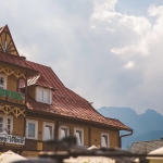 In the middle of our stay in Krakow, we drove two hours south to the Tatras Mountains town of Zakopane on the border of Slovakia. Behind this charming hotel, you'll see the chest and head of The Sleeping Knight, which Polish folklore says is lying in wait to protect Poland when needed.