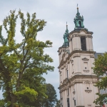Please prepare yourself for the name of this church in Krakow built in 1472: Church of St. Michael the Archangel and St. Stanislaus Bishop and Martyr and Pauline Fathers Monastery, Skałka. Apparently people just shorten it to Skałka–imagine that.
