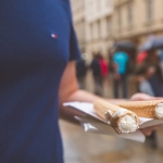 Like the Hungarian kurtos kalacs or the trdelnik in Prague, Poland has the Rurki z kremem ("pipes with cream"). It's like a cannoli except way longer, and you know a bigger dessert is a better dessert.