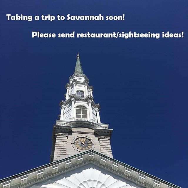 I’m taking a long weekend trip to Savannah, GA, and am in…