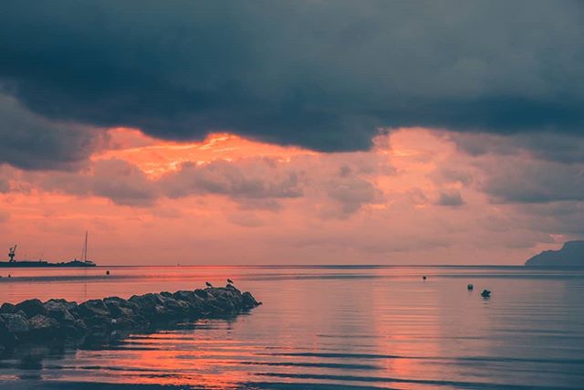 Calmest Mediterranean morning.